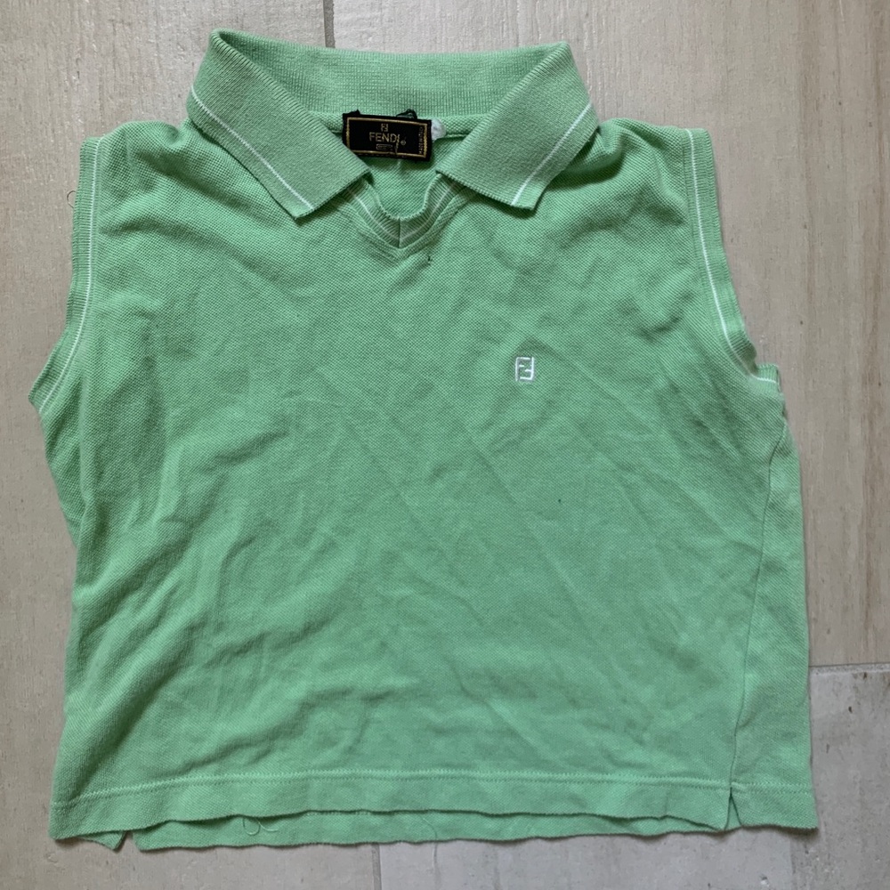 vintage fendi crop top